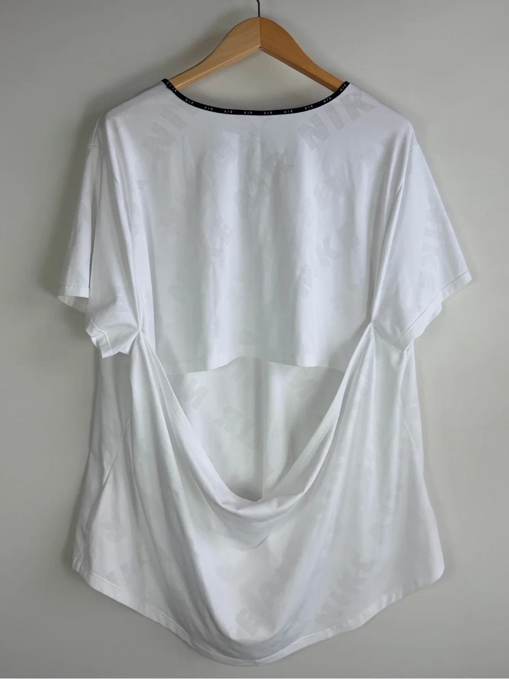 Nike Air Dri-FIT White Open Back Training Top 3X